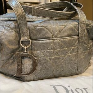 Christian Dior quilted leather shoulderBag